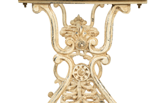 Biscottini Base tavolo in ghisa finitura anticata Molto stabile, robusta Offerta Speciale