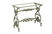 Biscottini Base tavolo in ghisa finitura anticata Molto stabile, robusta Offerta Speciale