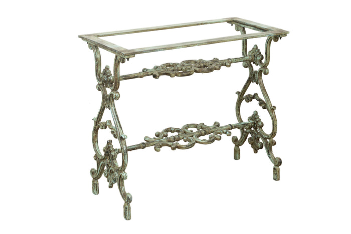 Biscottini Base tavolo in ghisa finitura anticata Molto stabile, robusta Offerta Speciale