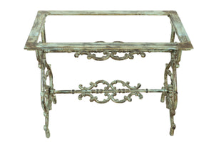 Biscottini Base tavolo in ghisa finitura anticata Molto stabile, robusta Offerta Speciale