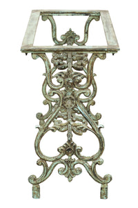 Biscottini Base tavolo in ghisa finitura anticata Molto stabile, robusta Offerta Speciale