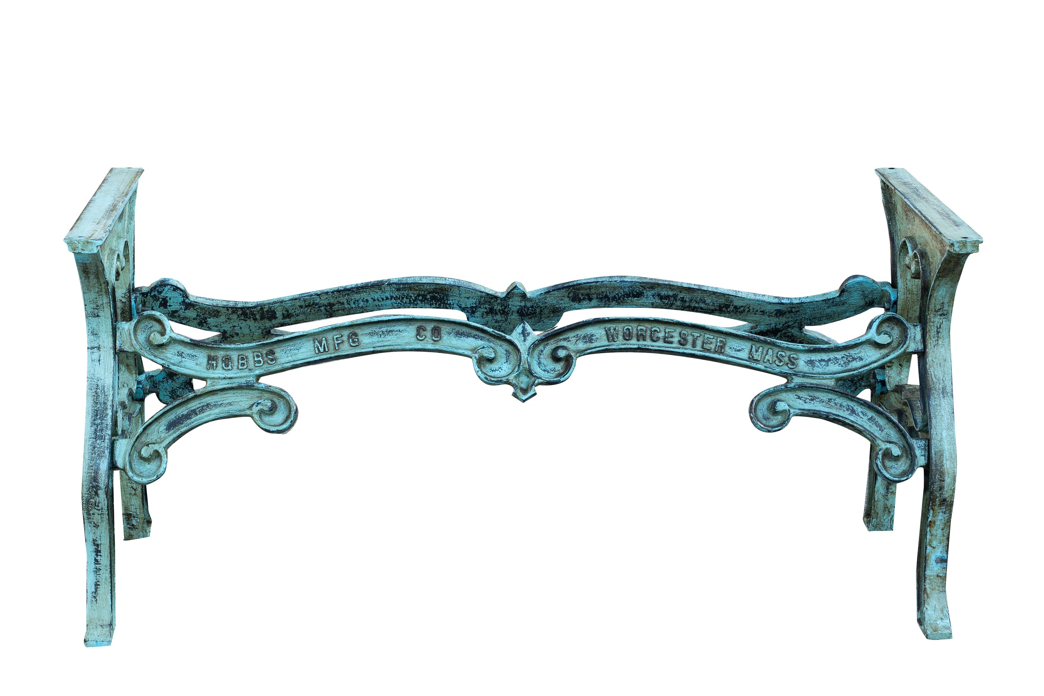 Biscottini Base tavolo in ghisa finitura anticata Molto stabile, robusta Offerta Speciale