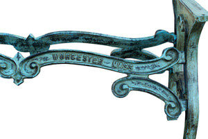 Biscottini Base tavolo in ghisa finitura anticata Molto stabile, robusta Offerta Speciale