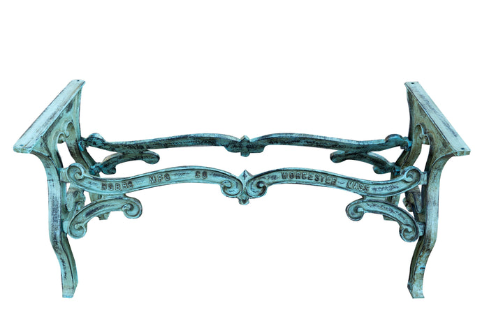 Biscottini Base tavolo in ghisa finitura anticata Molto stabile, robusta Offerta Speciale