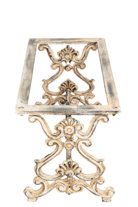 Biscottini Base tavolo in ghisa finitura anticata Molto stabile, robusta Offerta Speciale