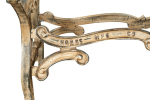 Biscottini Base tavolo in ghisa finitura anticata Molto stabile, robusta Offerta Speciale