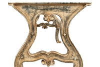 Biscottini Base tavolo in ghisa finitura anticata Molto stabile, robusta Offerta Speciale