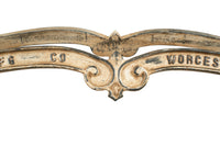 Biscottini Base tavolo in ghisa finitura anticata Molto stabile, robusta Offerta Speciale