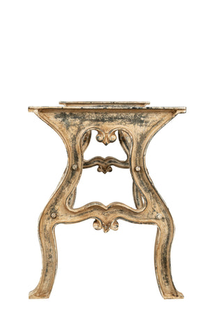 Biscottini Base tavolo in ghisa finitura anticata Molto stabile, robusta Offerta Speciale