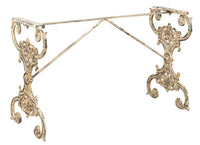 Biscottini Base tavolo in ghisa finitura anticata Molto stabile, robusta Offerta Speciale