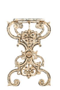 Biscottini Base tavolo in ghisa finitura anticata Molto stabile, robusta Offerta Speciale