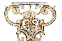 Biscottini Base tavolo in ghisa finitura anticata Molto stabile, robusta Offerta Speciale