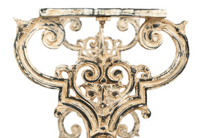 Biscottini Base tavolo in ghisa finitura anticata Molto stabile, robusta Offerta Speciale