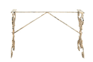 Biscottini Base tavolo in ghisa finitura anticata Molto stabile, robusta Offerta Speciale