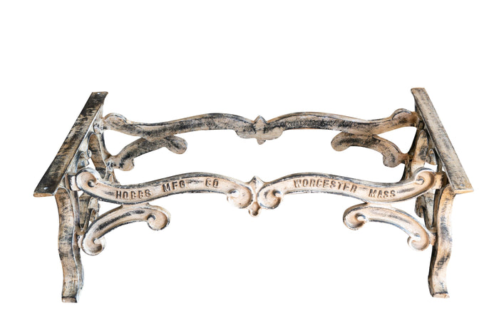 Biscottini Base tavolo in ghisa finitura anticata Molto stabile, robusta Offerta Speciale