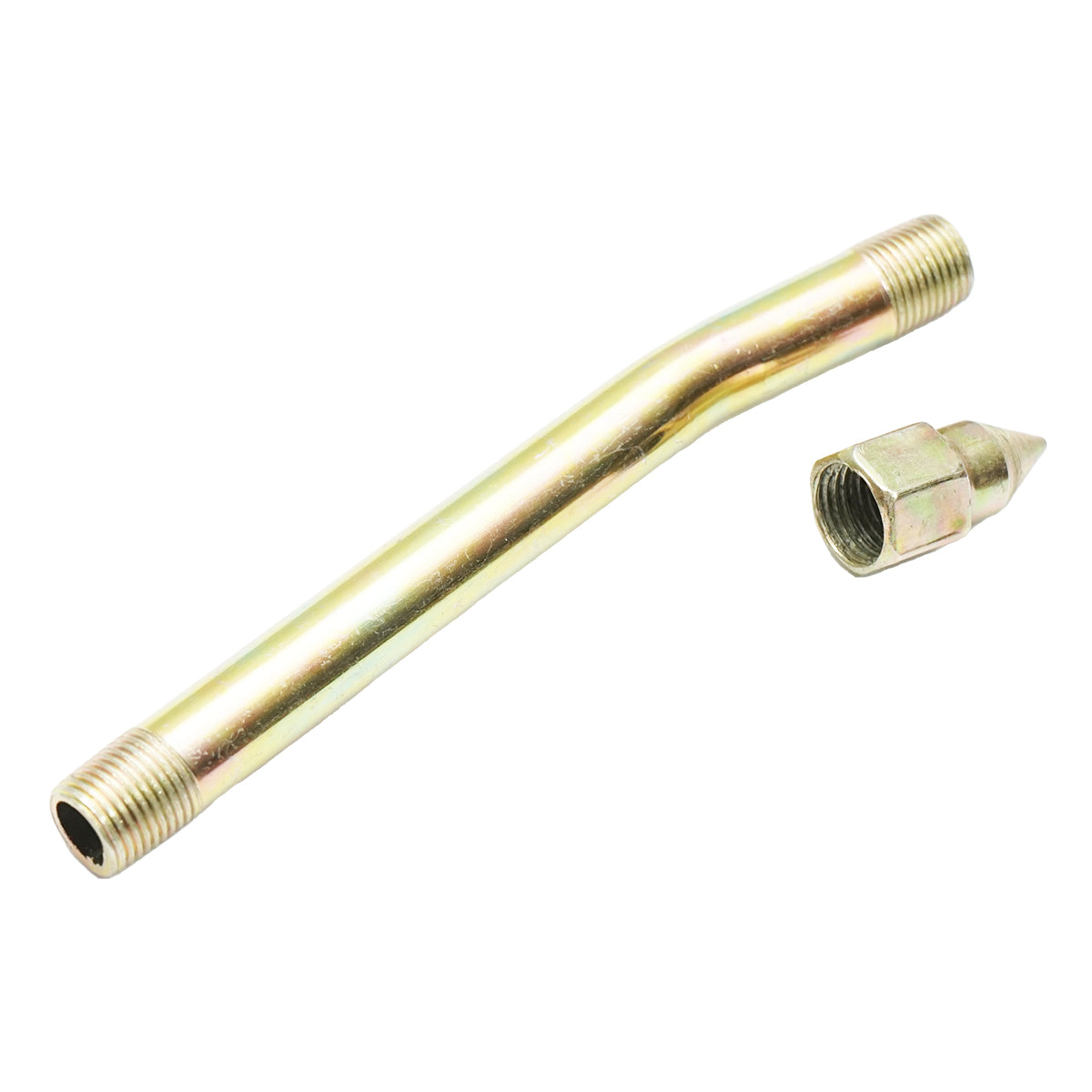 Tubo metallico con riduzione 120 mm per pistola di ingrassaggio