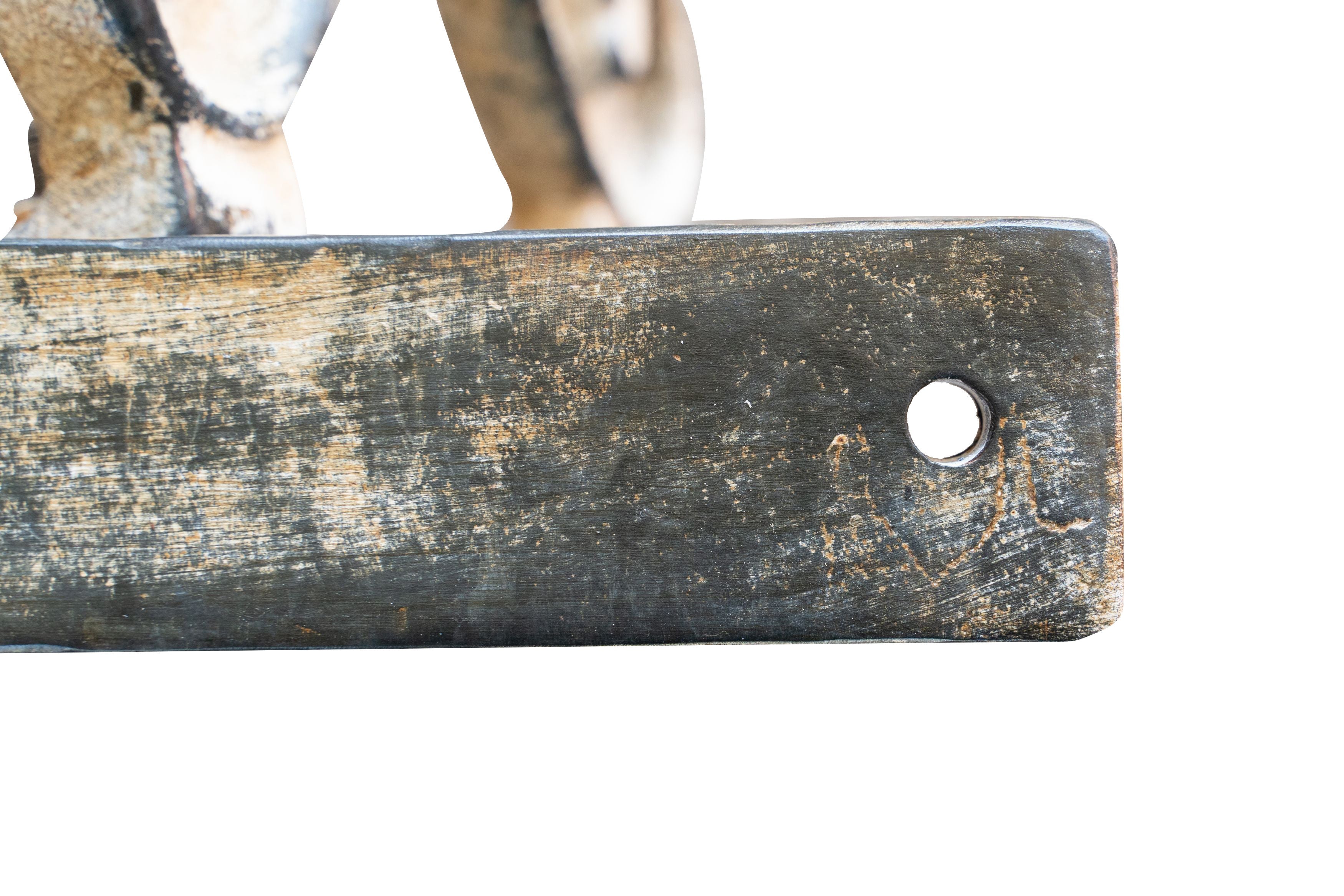 Biscottini Base tavolo in ghisa finitura anticata Molto stabile, robusta Offerta Speciale