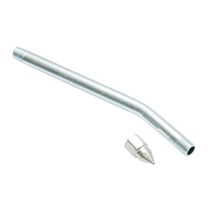 Tubo metallico con riduzione 160 mm per pistola di ingrassaggio