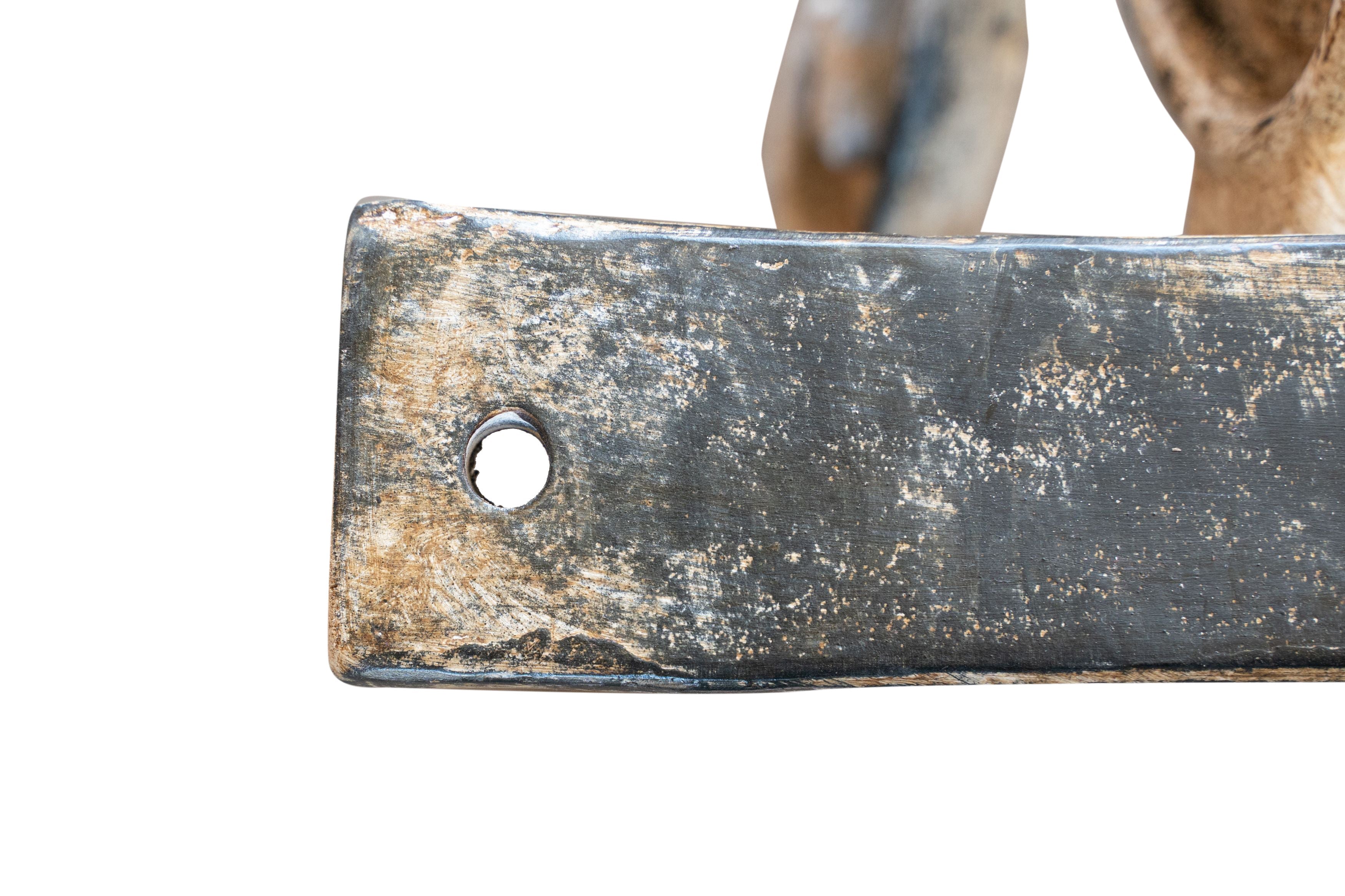 Biscottini Base tavolo in ghisa finitura anticata Molto stabile, robusta Offerta Speciale