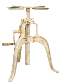 Biscottini Base tavolo in ghisa finitura anticata Molto stabile, robusta Offerta Speciale