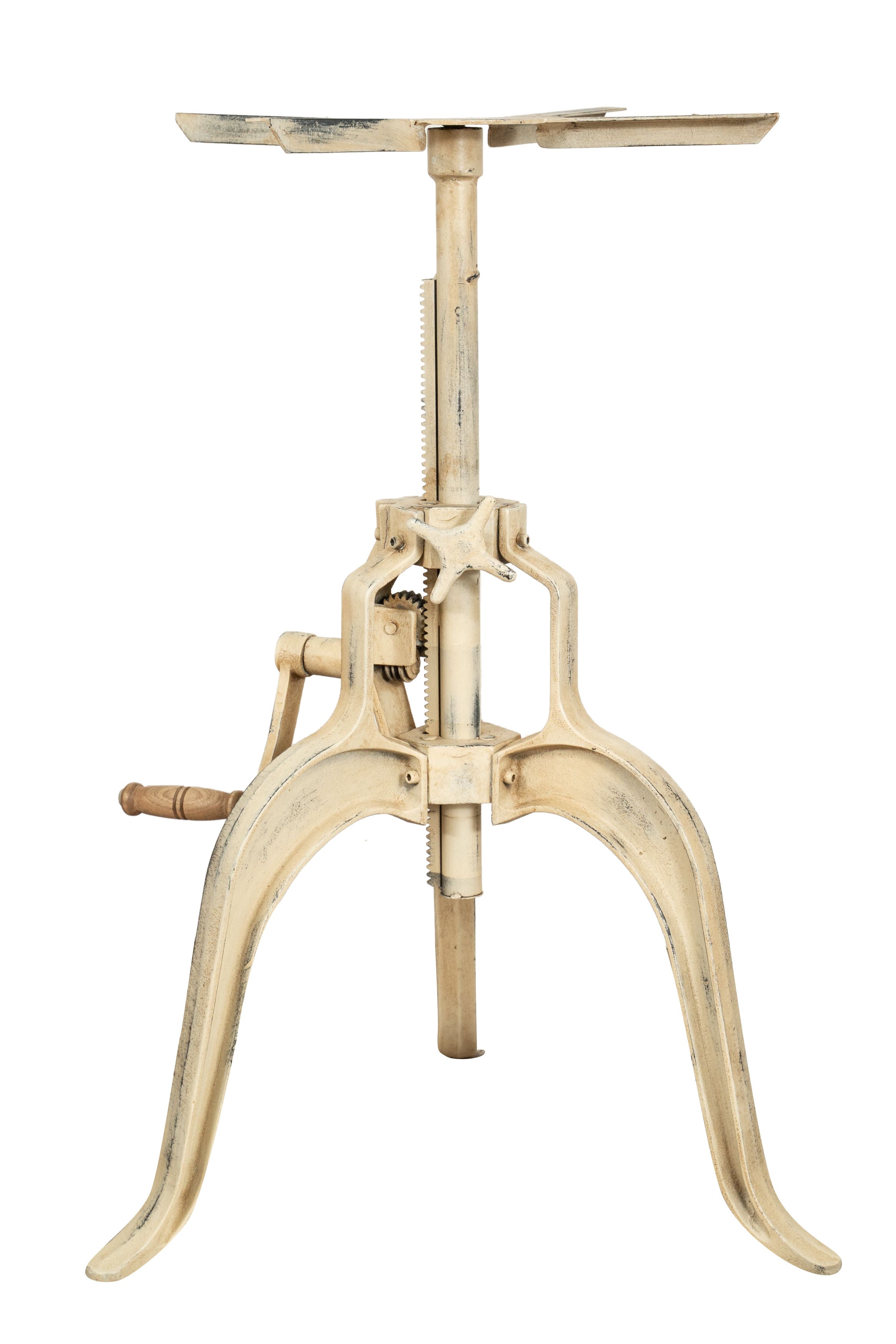 Biscottini Base tavolo in ghisa finitura anticata Molto stabile, robusta Offerta Speciale