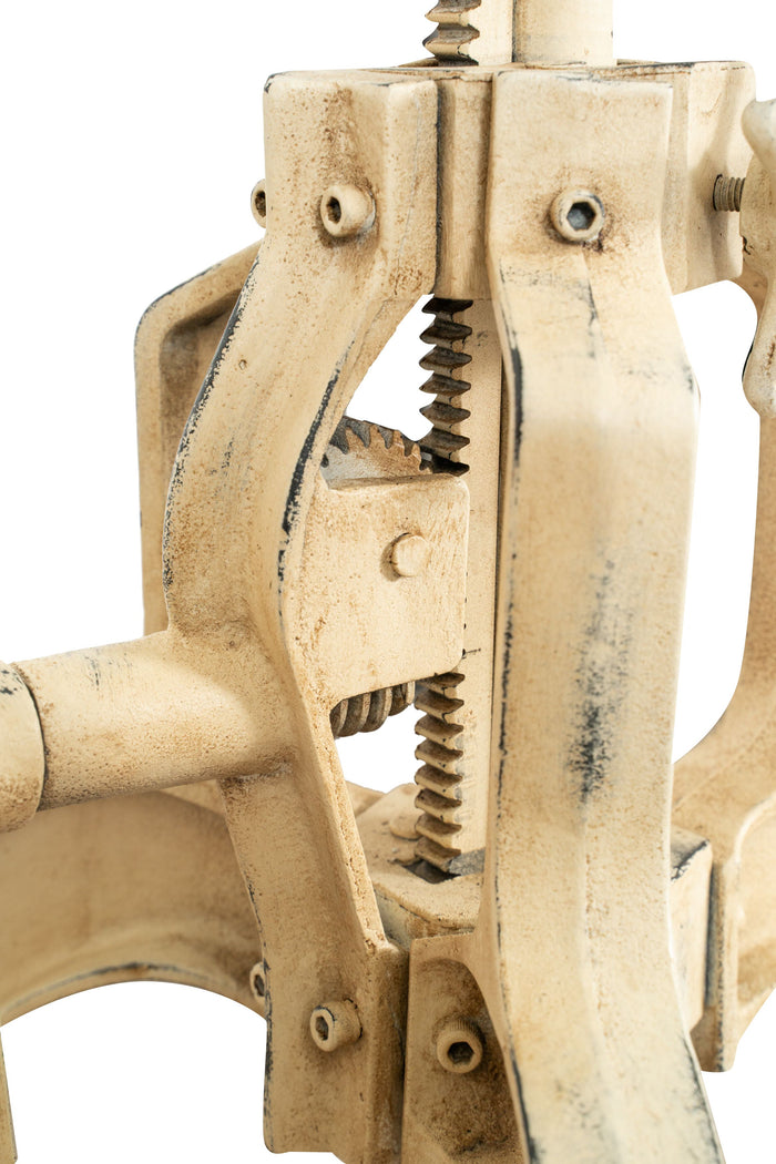 Biscottini Base tavolo in ghisa finitura anticata Molto stabile, robusta Offerta Speciale