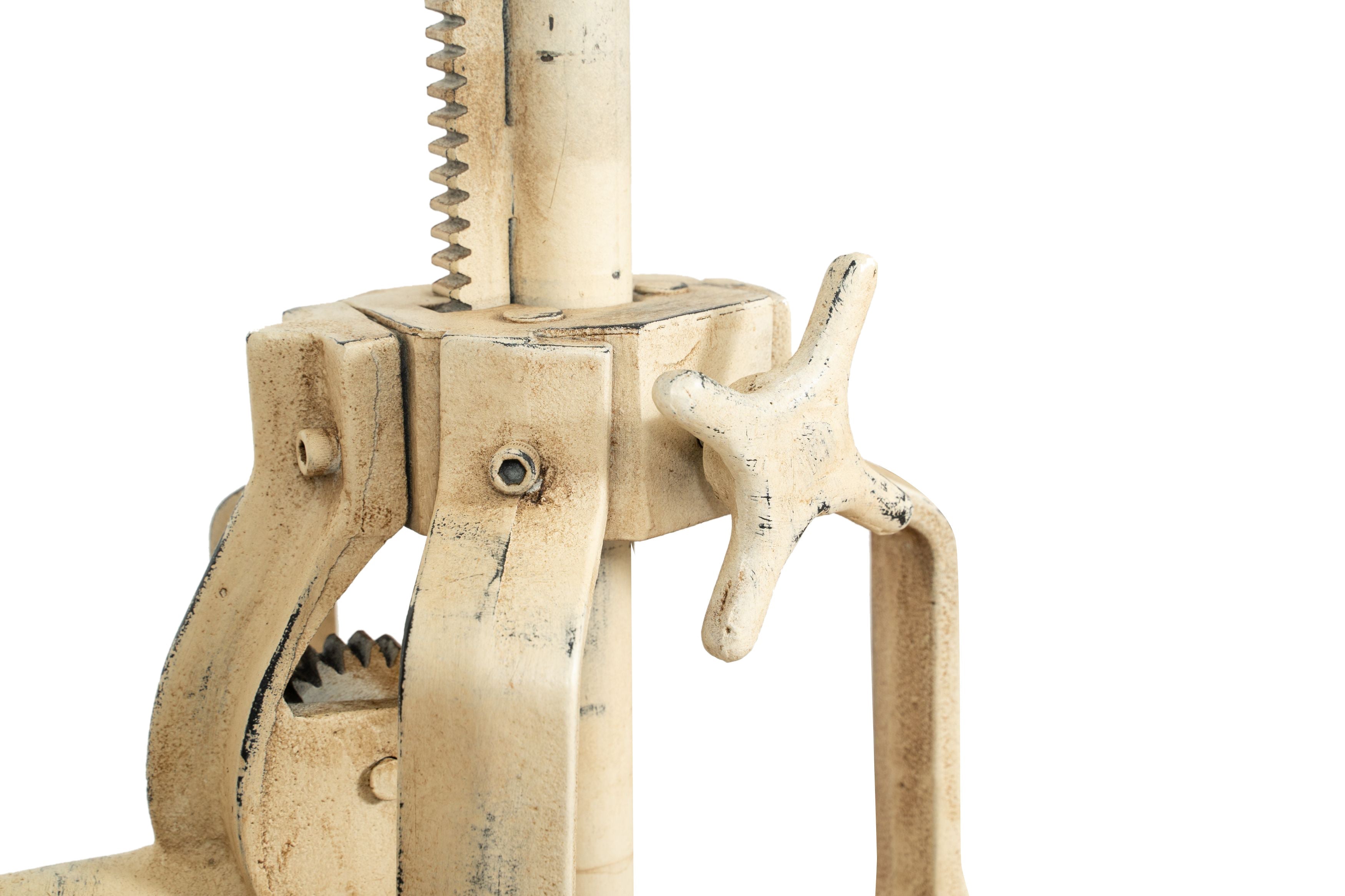 Biscottini Base tavolo in ghisa finitura anticata Molto stabile, robusta Offerta Speciale