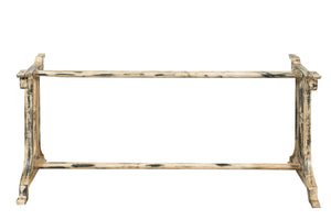 Biscottini Base tavolo in ghisa finitura anticata Molto stabile, robusta Offerta Speciale