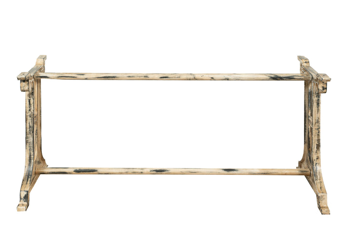 Biscottini Base tavolo in ghisa finitura anticata Molto stabile, robusta Offerta Speciale