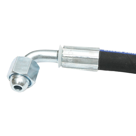 TUBO OLEODINAMICO ALTA PRESSIONE 800mm 2SN DN10 con raccordo a 90 gradi M20x1,5 e raccordo M20x1,5