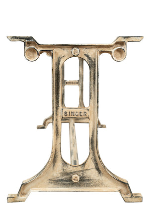 Biscottini Base tavolo in ghisa finitura anticata Molto stabile, robusta Offerta Speciale