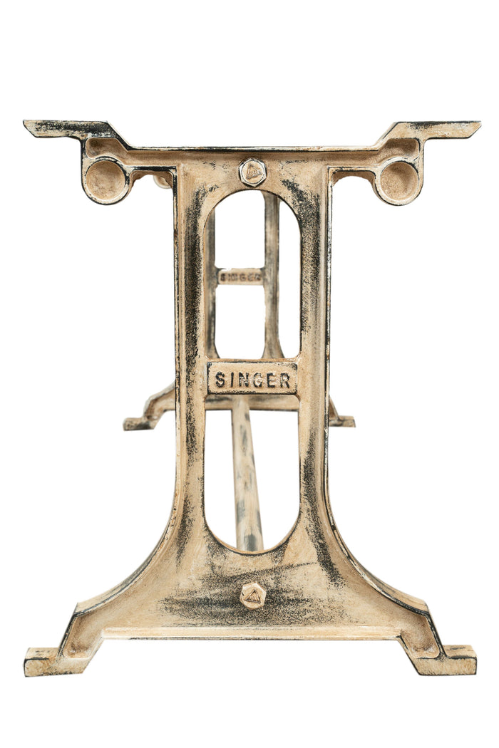 Biscottini Base tavolo in ghisa finitura anticata Molto stabile, robusta Offerta Speciale