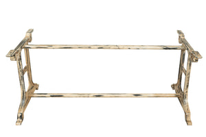 Biscottini Base tavolo in ghisa finitura anticata Molto stabile, robusta Offerta Speciale