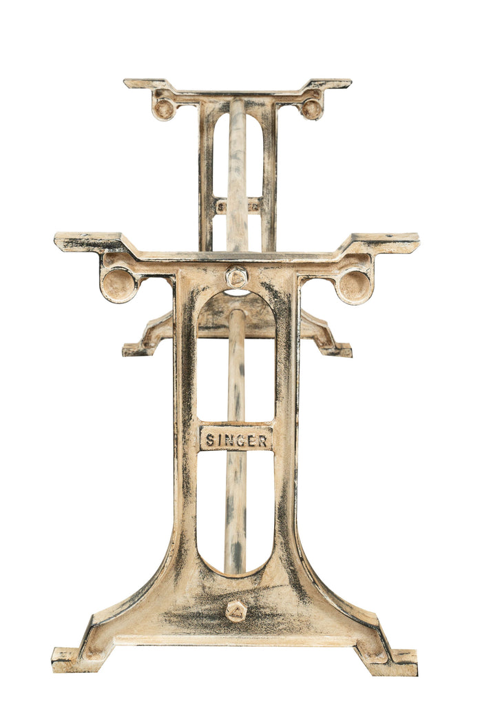 Biscottini Base tavolo in ghisa finitura anticata Molto stabile, robusta Offerta Speciale