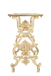 Biscottini Base tavolo in ghisa finitura anticata Molto stabile, robusta Offerta Speciale