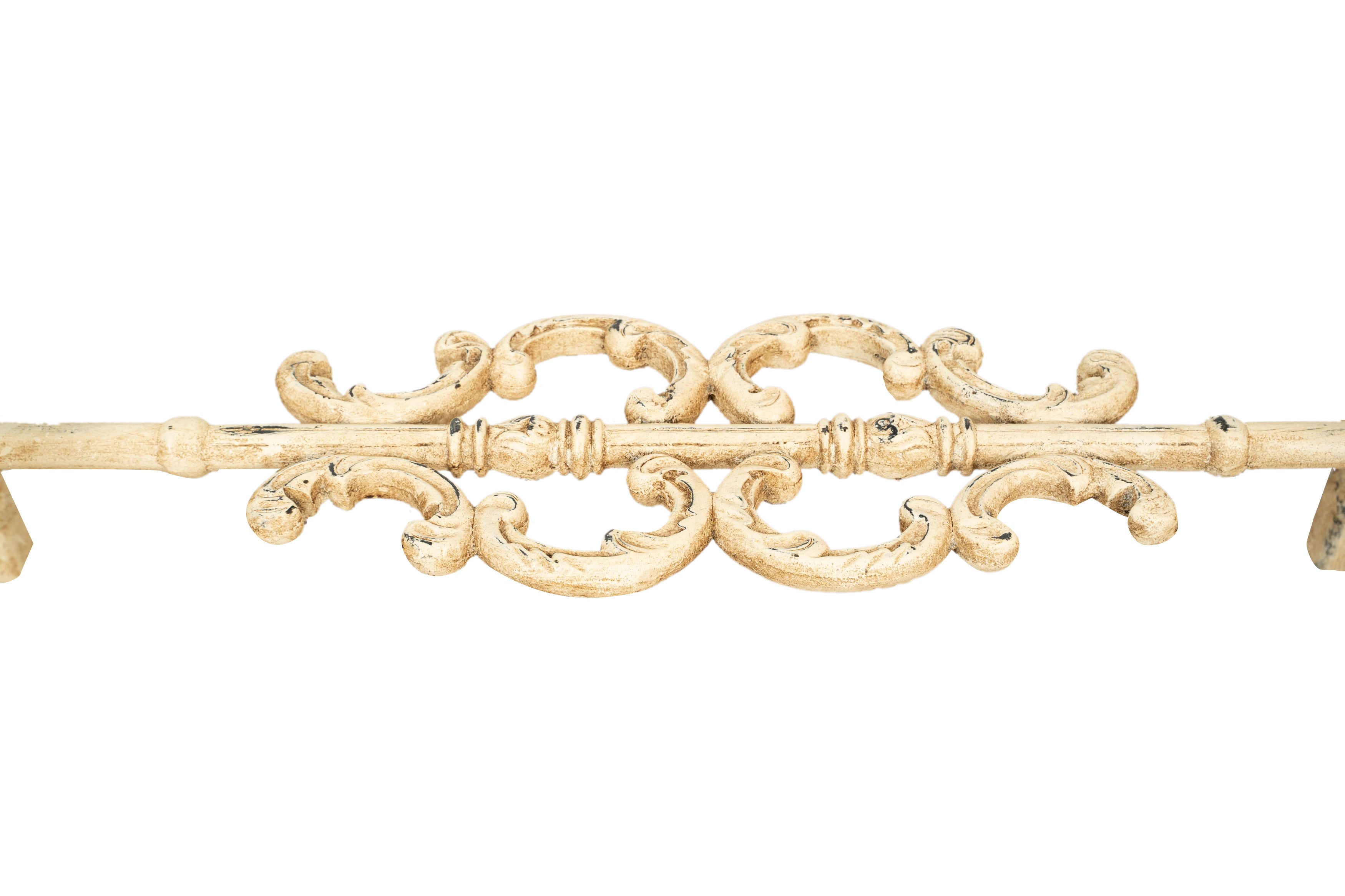 Biscottini Base tavolo in ghisa finitura anticata Molto stabile, robusta Offerta Speciale