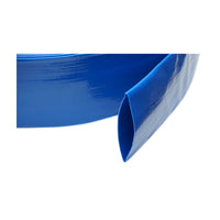 Tubo piatto per acqua per irrigazione in PVC 3 pollici, lunghezza 100 m, PN4. Breckner Germany