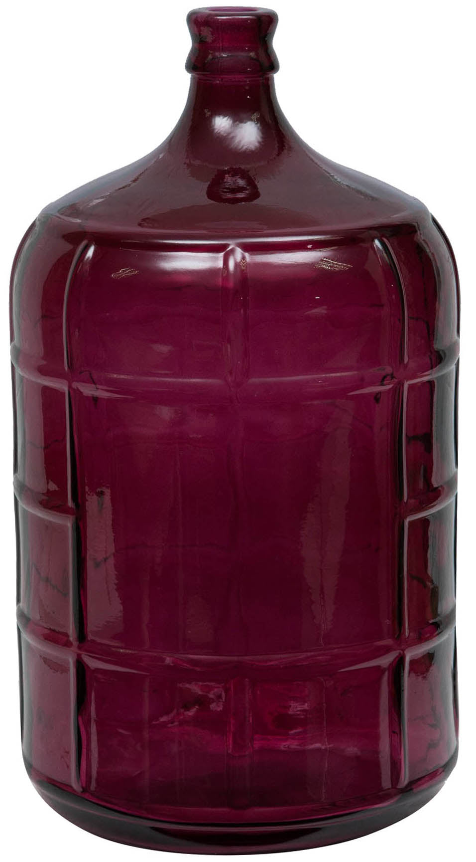 Biscottini Boccione in vetro colorato big rosso