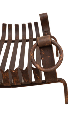 Biscottini Braciere in ferro battuto lavorato a mano L64XPR48XH30 cm Comodo pratico