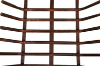 Biscottini Braciere in ferro battuto lavorato a mano L98XPR59XH90 cm Comodo pratico