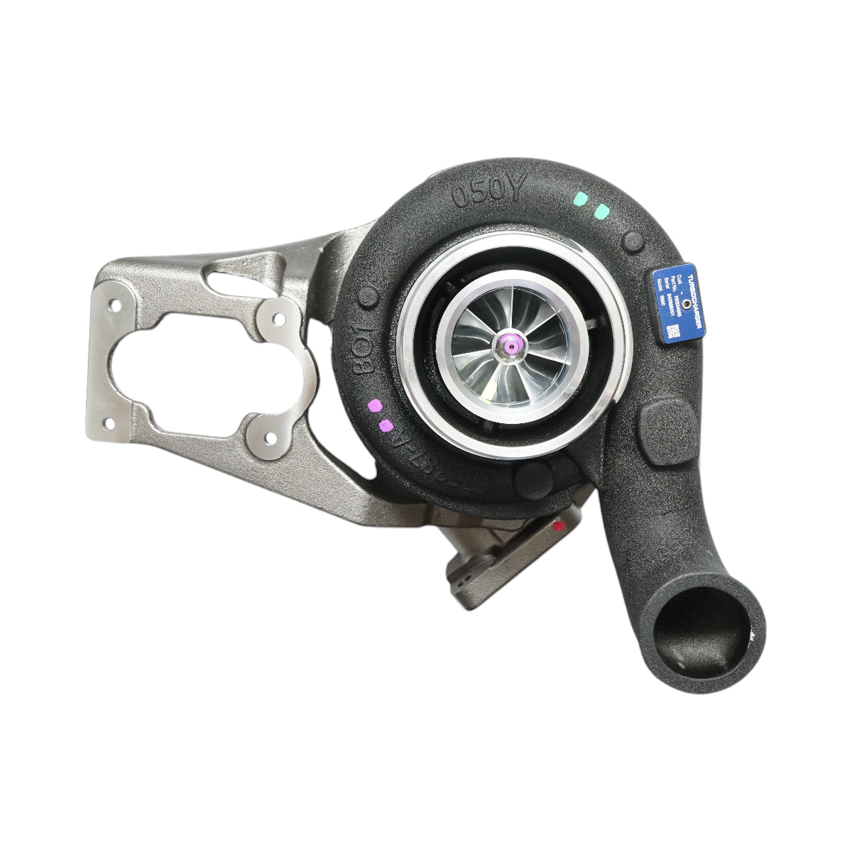 Turbocompressore Turbina Turbo John Deere, codice OEM RE534565, RE526247, 178751, DZ108142