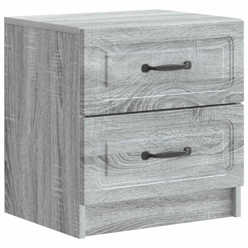 Armadio da Notte Grigio Sonoma 43 x 34,5 x 44,5 cm 895687