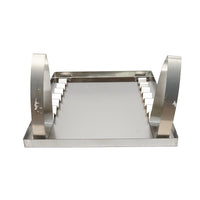 Vassoio in acciaio inossidabile per disopercolare, dimensioni 600x700x30 mm