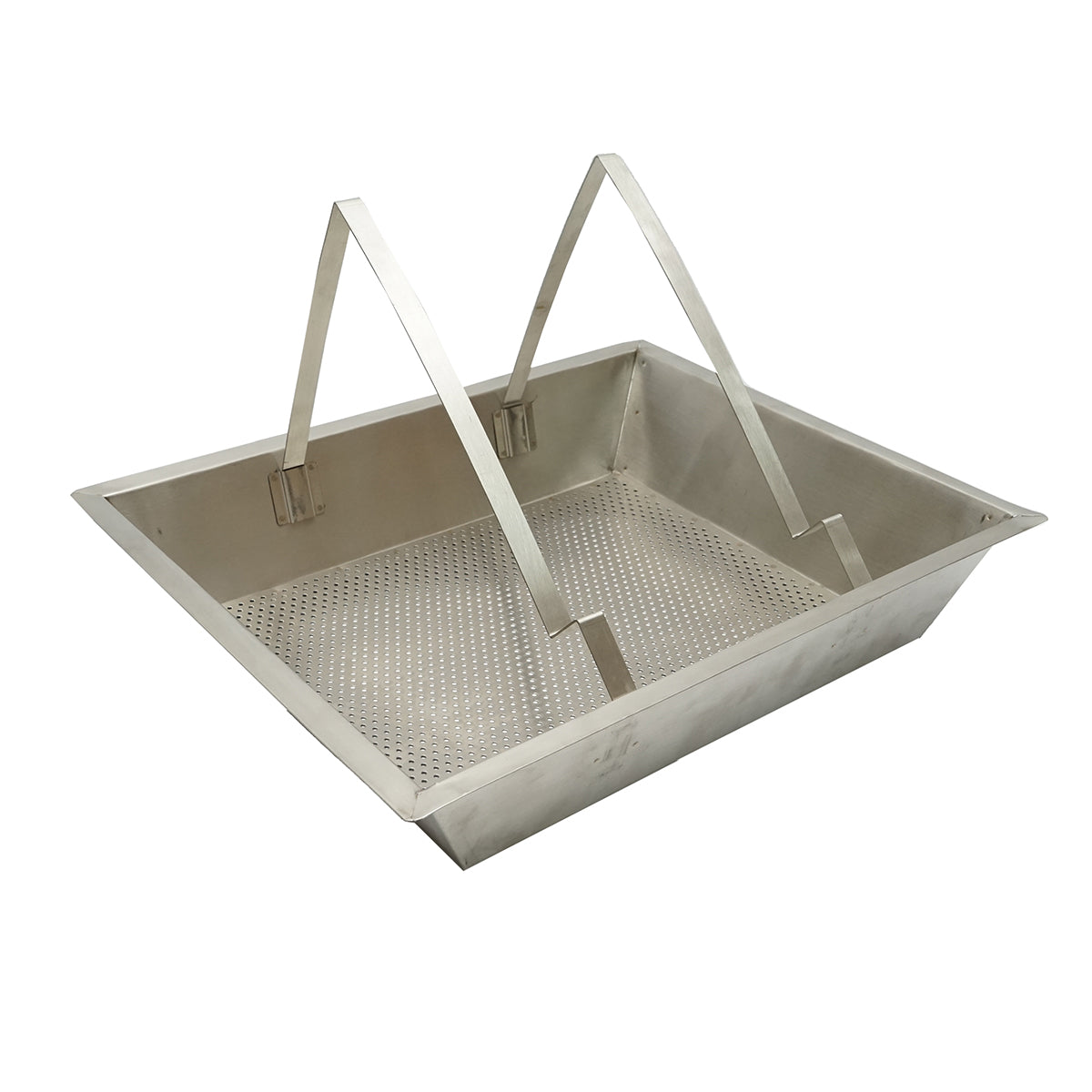 Vassoio in acciaio inox per disopercolare 520x415x110mm