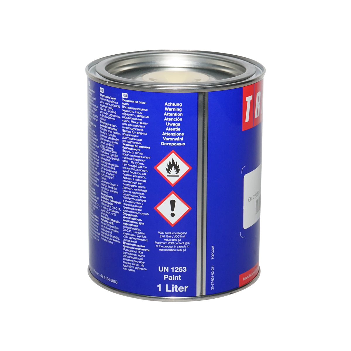 Vernice auto crema tipo Fiat 1L Tractol