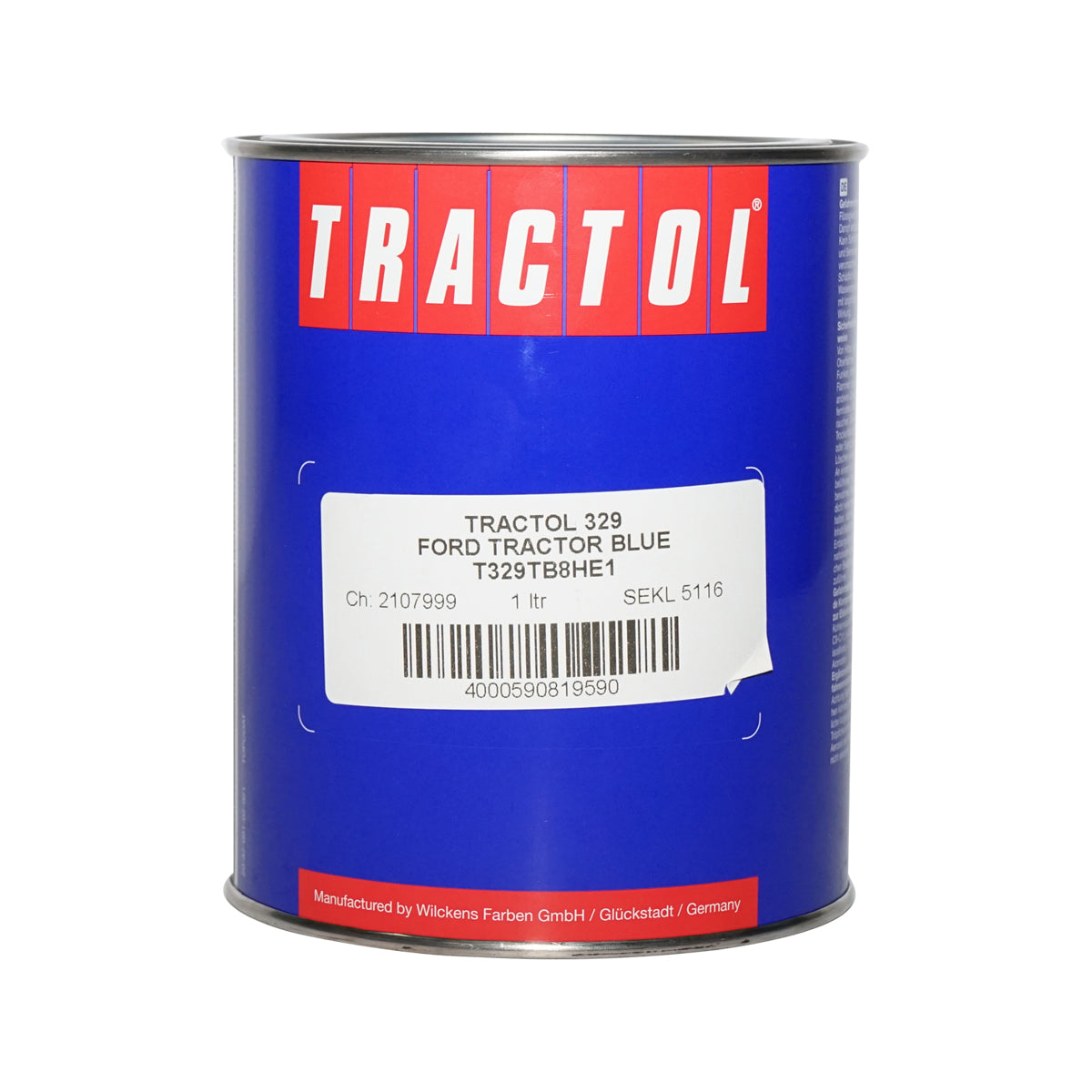 Vernice per auto blu tipo Ford 1L Tractol