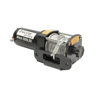 Verricello elettrico con telecomando 12V, cavo in acciaio da 1,6T (3000 libbre) 5x11m, solenoide 100A Breckner Germany