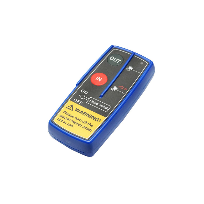 Verricello elettrico con telecomando 12V, cavo in acciaio da 1,6T (3000 libbre) 5x11m, solenoide 100A Breckner Germany