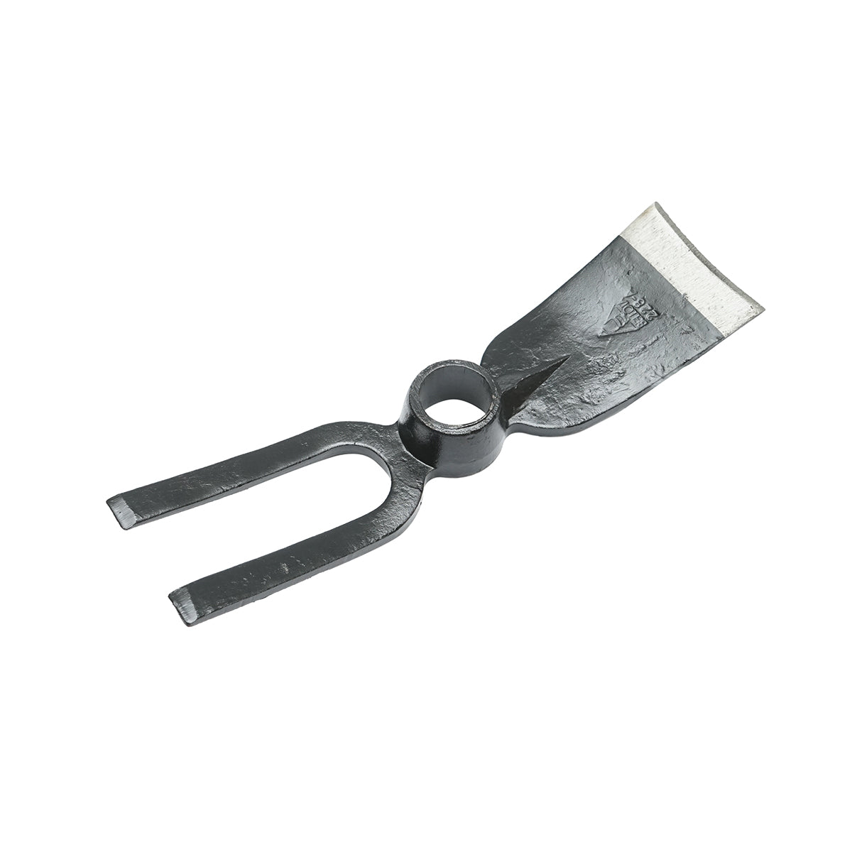 Zappa in metallo forgiato con 2 denti