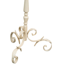 Biscottini CANDELIERE IN FERRO BATTUTO LAVORATO A MANO L48XPR48XH52 CM mano, finitura